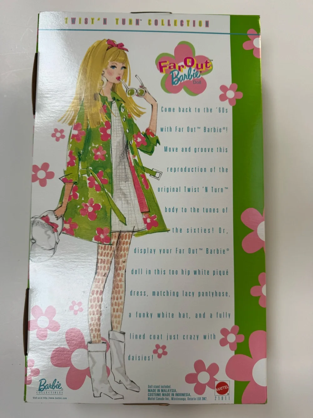 1998 NRFB Far Out Barbie Twist n Turn Reproduction